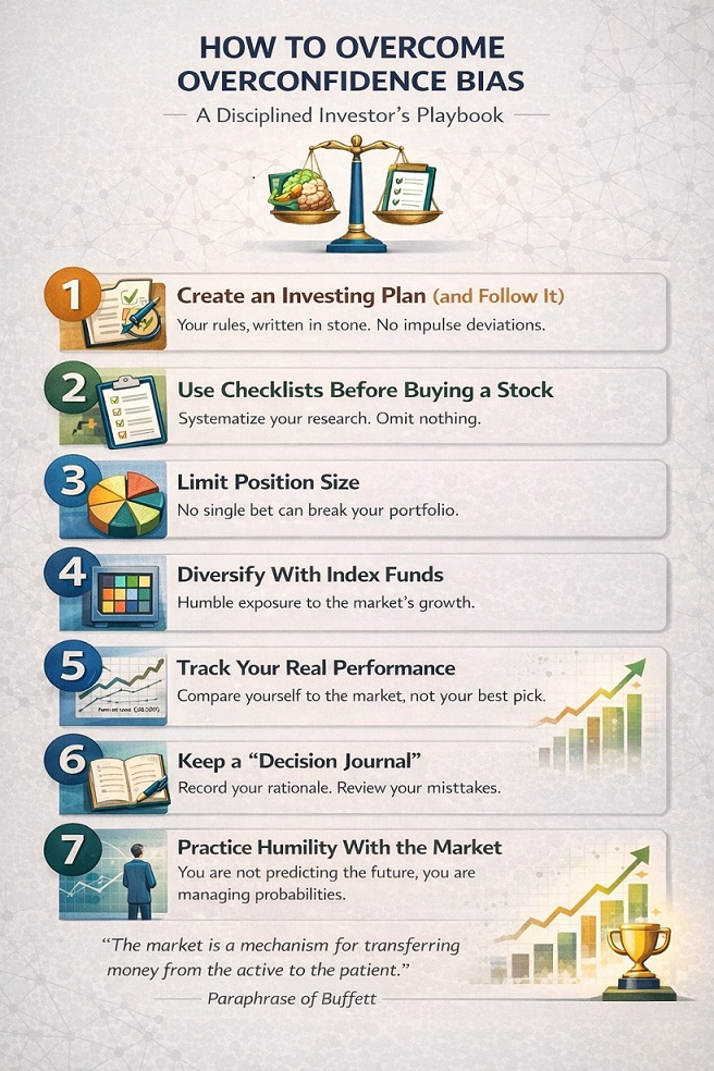 How to overcome Overconfidence Bias